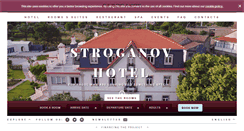 Desktop Screenshot of hotelstroganov.com